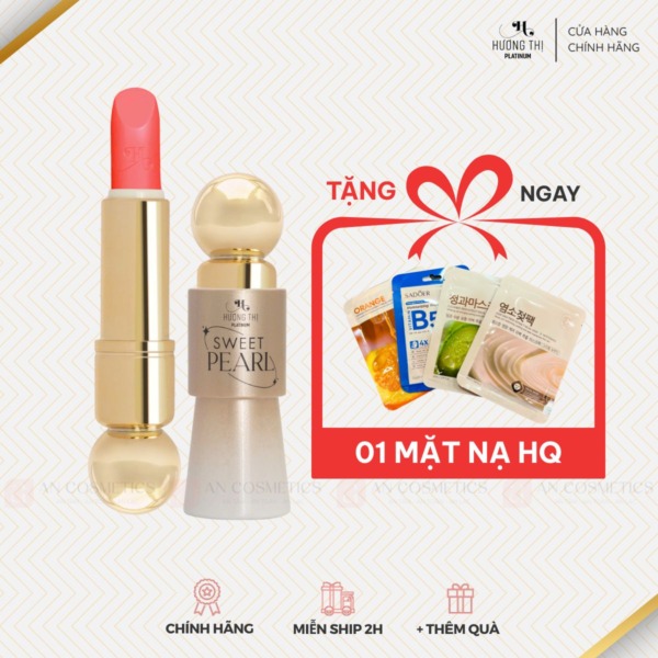 son dưỡng môi pearl shine hương thị