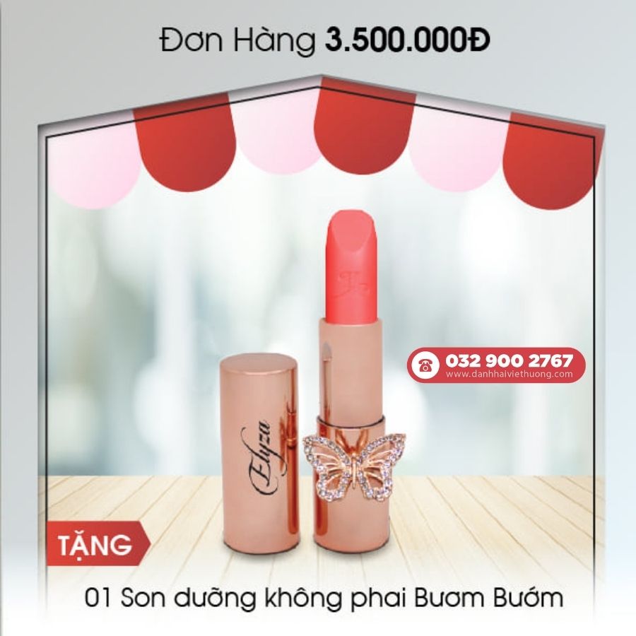 khuyến mãi tháng 8 mỹ phẩm hương thị việt hương cho đơn hàng trên 3.500.000đ