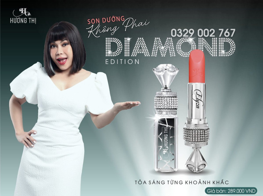 son dưỡng không phai hương thị diamond edition 3