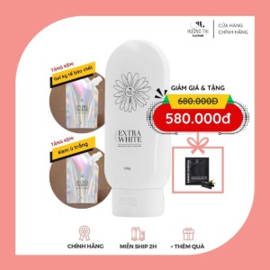 kem body hương thị extra white - mua 1 được 4