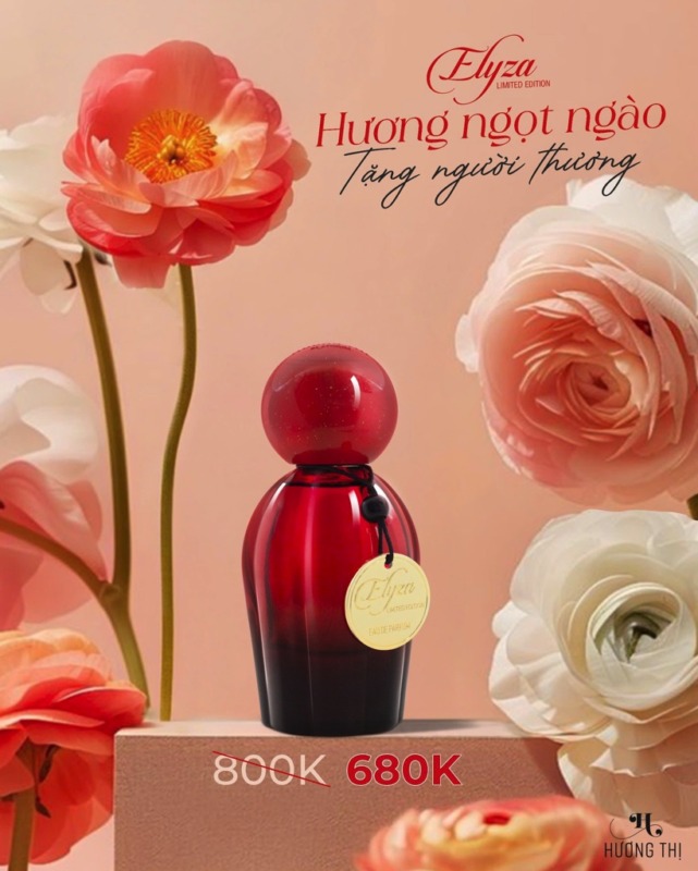 nước hoa nữ elyza hương thị phiên bản valentine 2025 2