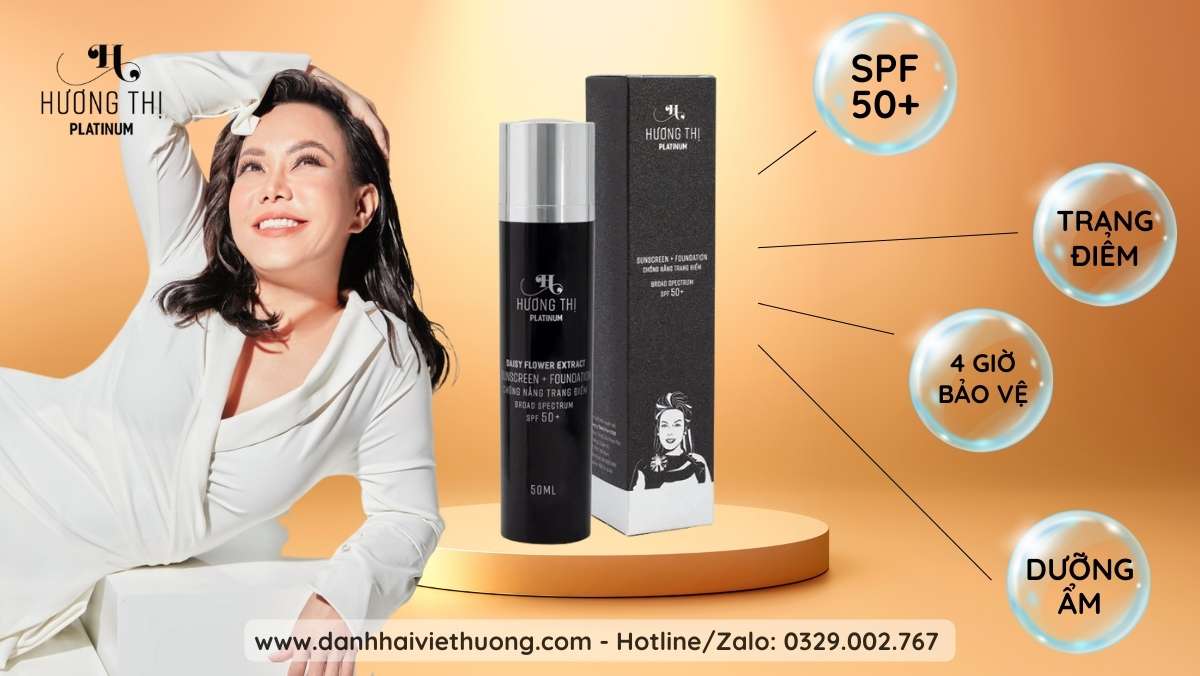 Skincare & Makeup Hoàn Hảo Với Kem Chống Nắng Trang Điểm Hương Thị 5