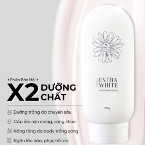phiên bản mới kem dưỡng thể trắng da hương thị extra white