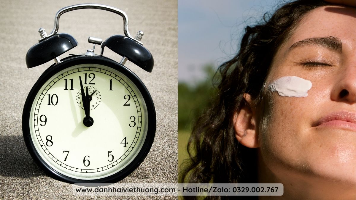 cách thoa lại kem chống nắng khi trang điểm 2
