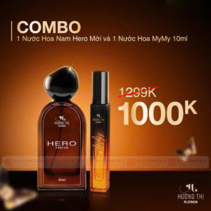 Hương Thị – Combo Nước Hoa Lớn Nhỏ Giá Shock – HERO (chai lớn) và Mymy 10ml
